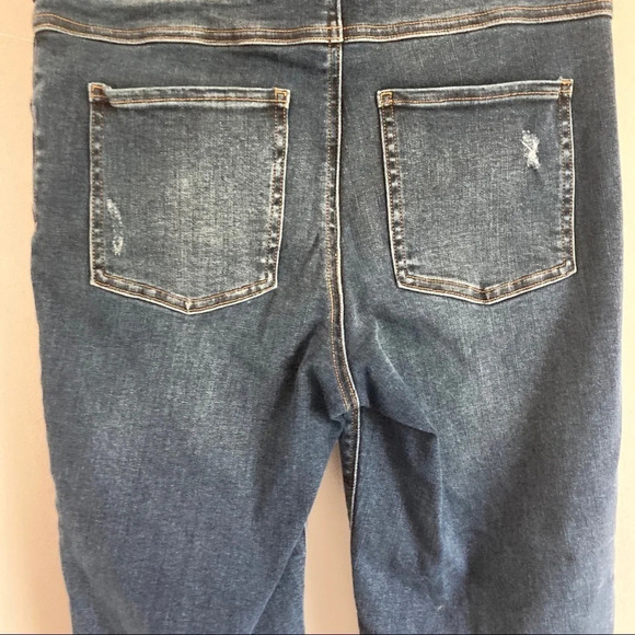 SPANX Distressed Skinny Jeans Sz M - Picture 5 of 5